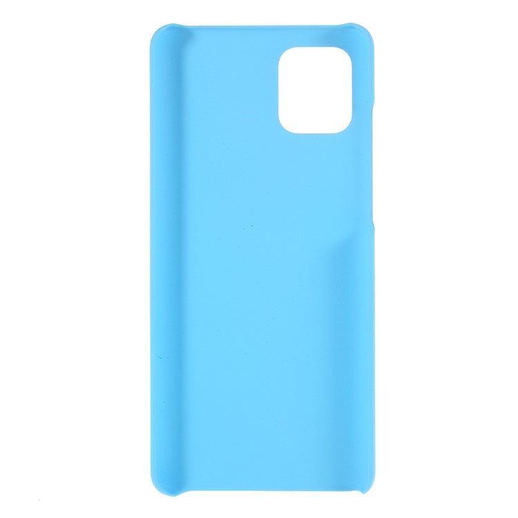 Custodia Per PC Rigida Gommata Per Samsung Galaxy A71 - Bambina Blu