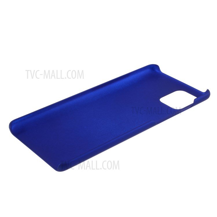 Rubberized Hard PC Case for Samsung Galaxy A71 - Dark Blue-5