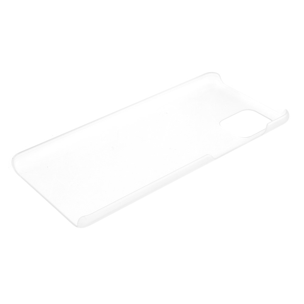 Rubberized Hard PC Case for Samsung Galaxy A71 - Transparent-5