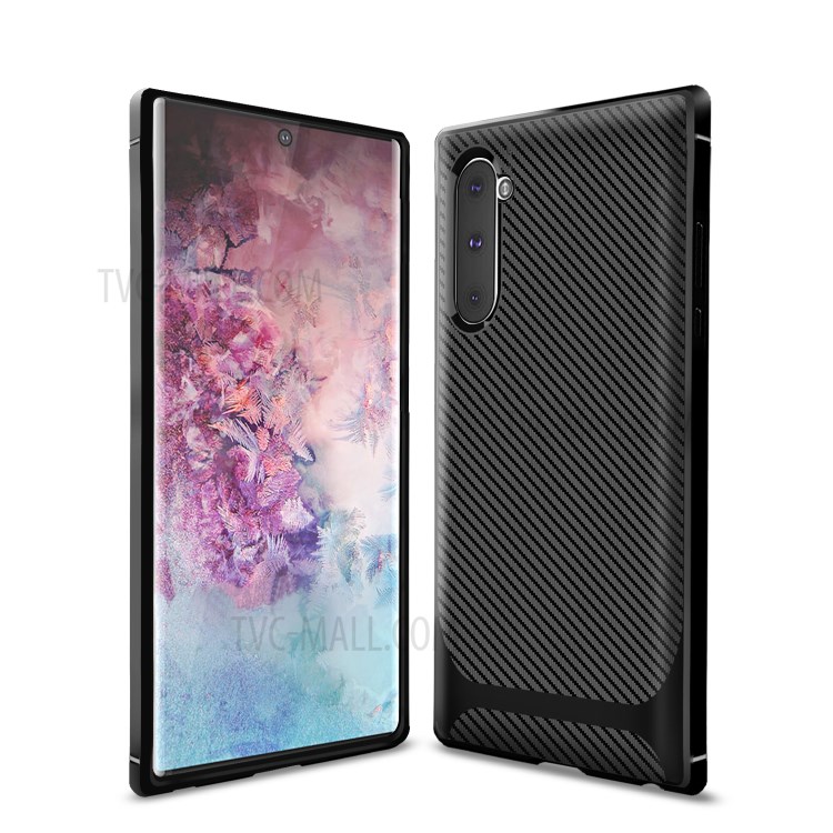 Anti-slip Texture Anti-drop TPU Mobile Case for Samsung Galaxy Note 10/Note 10 5G - Black-10