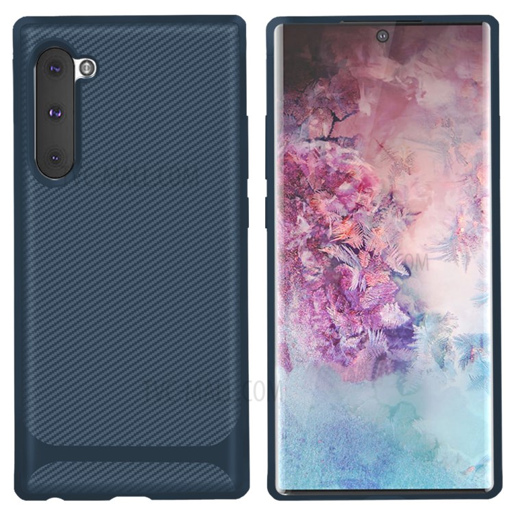 Anti-slip Texture Anti-drop TPU Mobile Case for Samsung Galaxy Note 10/Note 10 5G - Blue-1