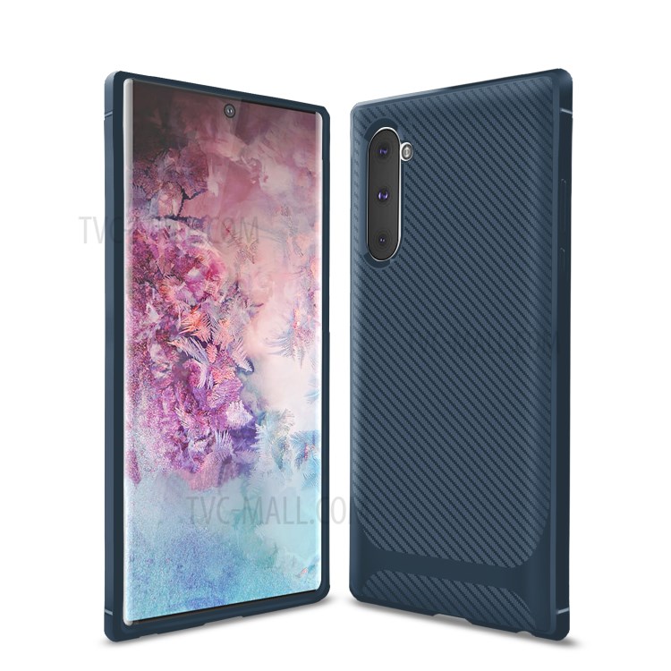 Anti-slip Texture Anti-drop TPU Mobile Case for Samsung Galaxy Note 10/Note 10 5G - Blue-10
