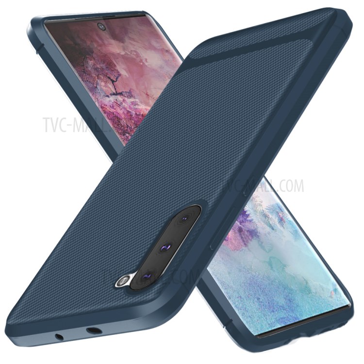 Anti-slip Texture Anti-drop TPU Mobile Case for Samsung Galaxy Note 10/Note 10 5G - Blue-11