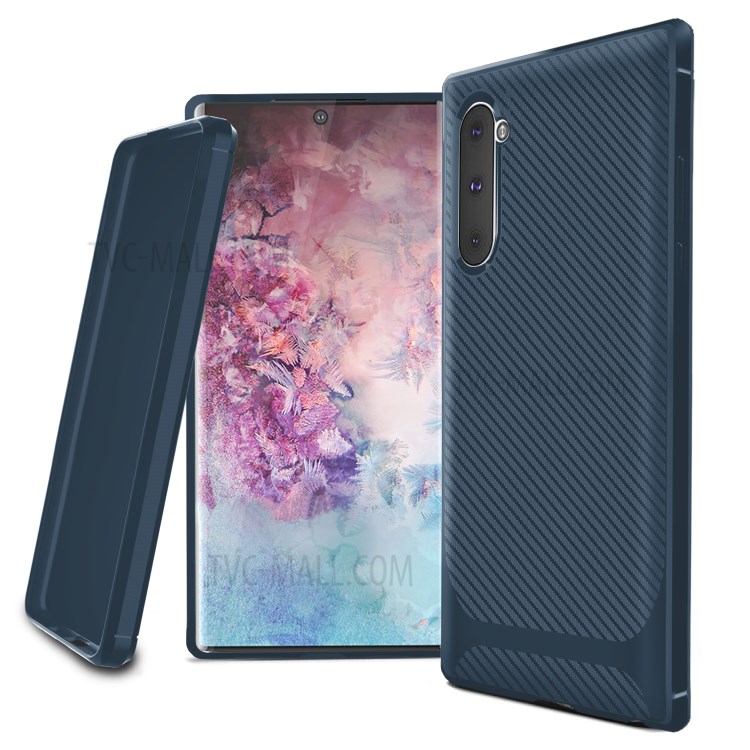 Anti-slip Texture Anti-drop TPU Mobile Case for Samsung Galaxy Note 10/Note 10 5G - Blue-13