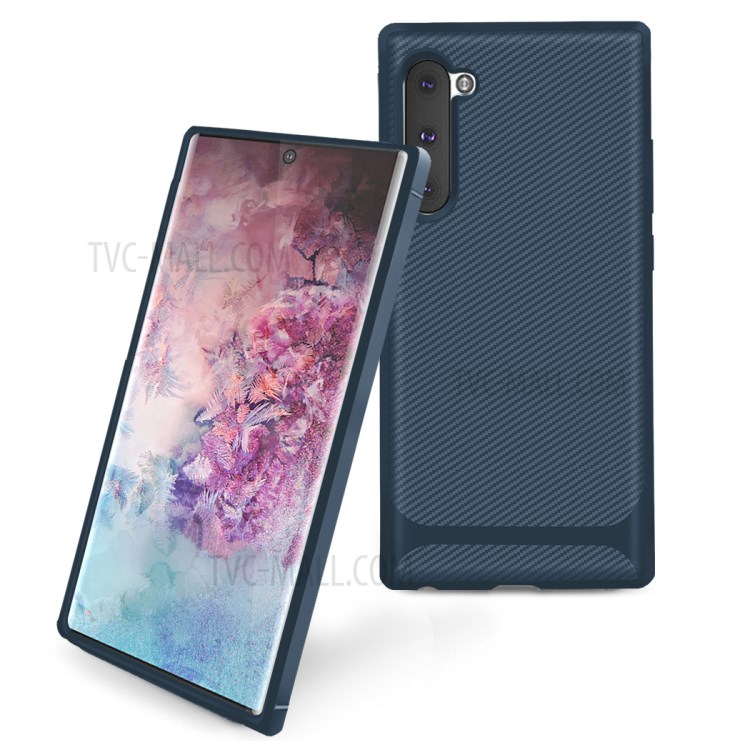 Anti-slip Texture Anti-drop TPU Mobile Case for Samsung Galaxy Note 10/Note 10 5G - Blue-2