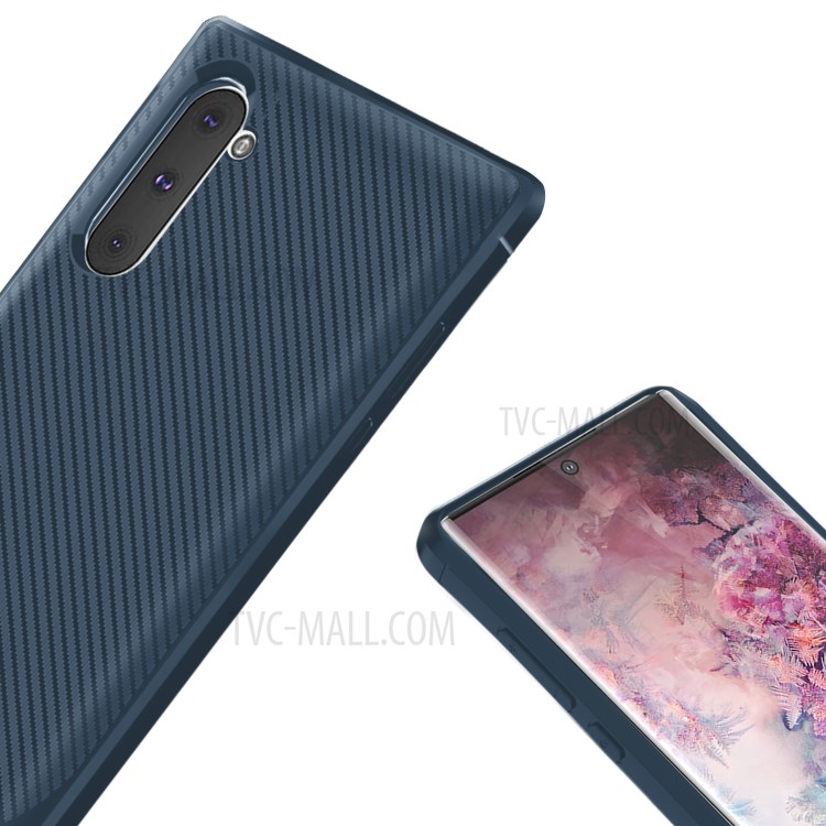 Anti-slip Texture Anti-drop TPU Mobile Case for Samsung Galaxy Note 10/Note 10 5G - Blue-6