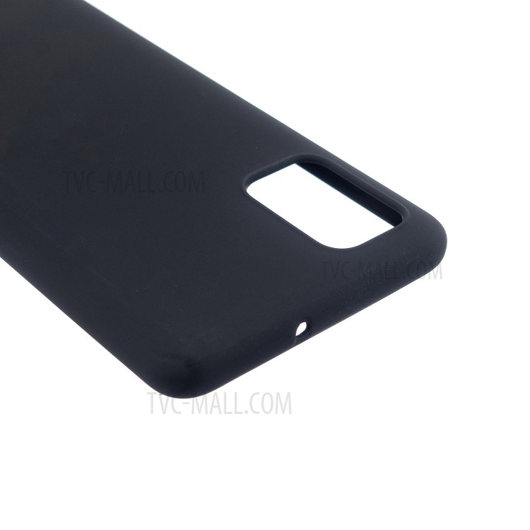 MOLAN CANO Rubberized Soft TPU Phone Case for Samsung Galaxy A51 - Black-4