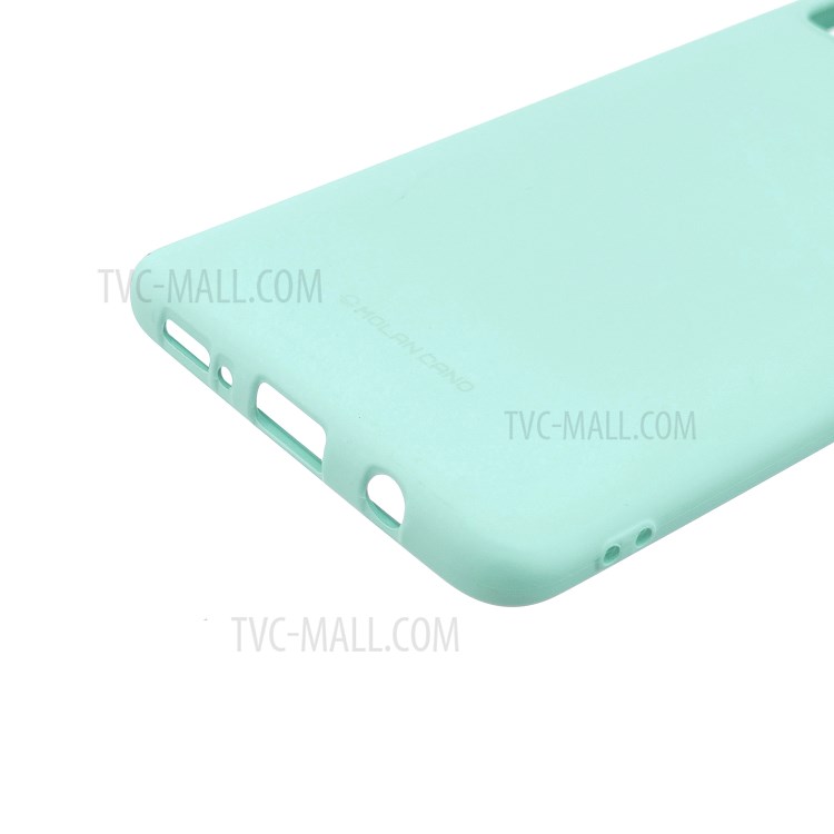 MOLAN CANO Rubberized Soft TPU Phone Case for Samsung Galaxy A51 - Baby Blue-2