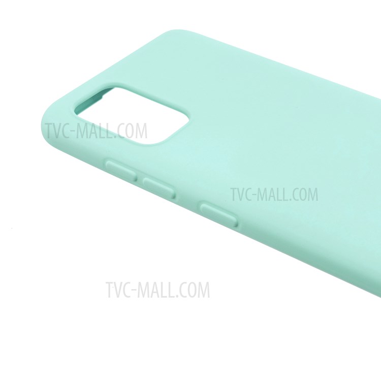 MOLAN CANO Rubberized Soft TPU Phone Case for Samsung Galaxy A51 - Baby Blue-3