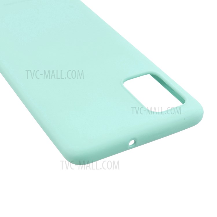 MOLAN CANO Rubberized Soft TPU Phone Case for Samsung Galaxy A51 - Baby Blue-4