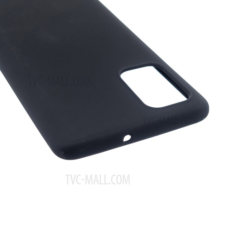MOLAN CANO Caoutchouté Couverture De Téléphone TPU Souple Pour Samsung Galaxy A71 - Noir-4
