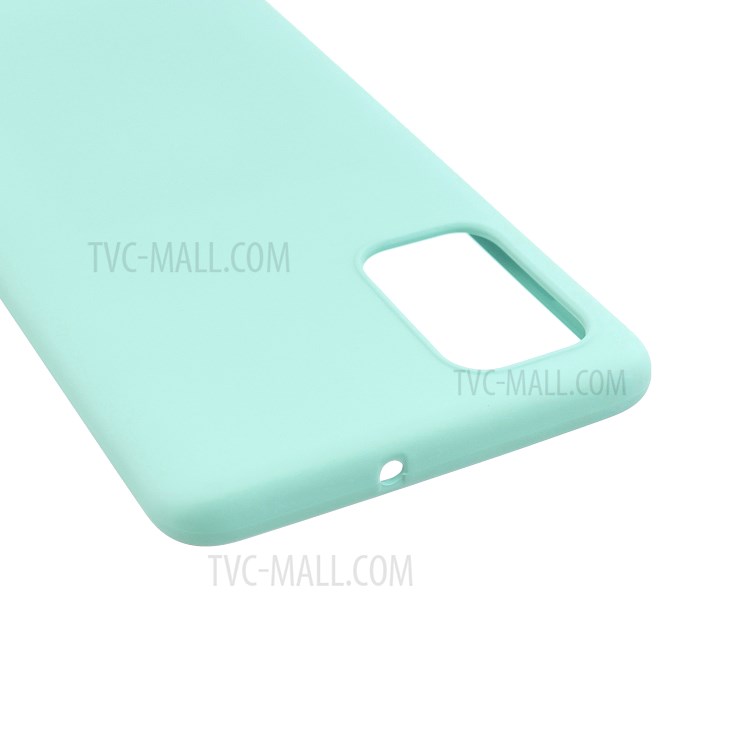 MOLAN CANO Rubberized Soft TPU Phone Cover for Samsung Galaxy A71 - Baby Blue-4