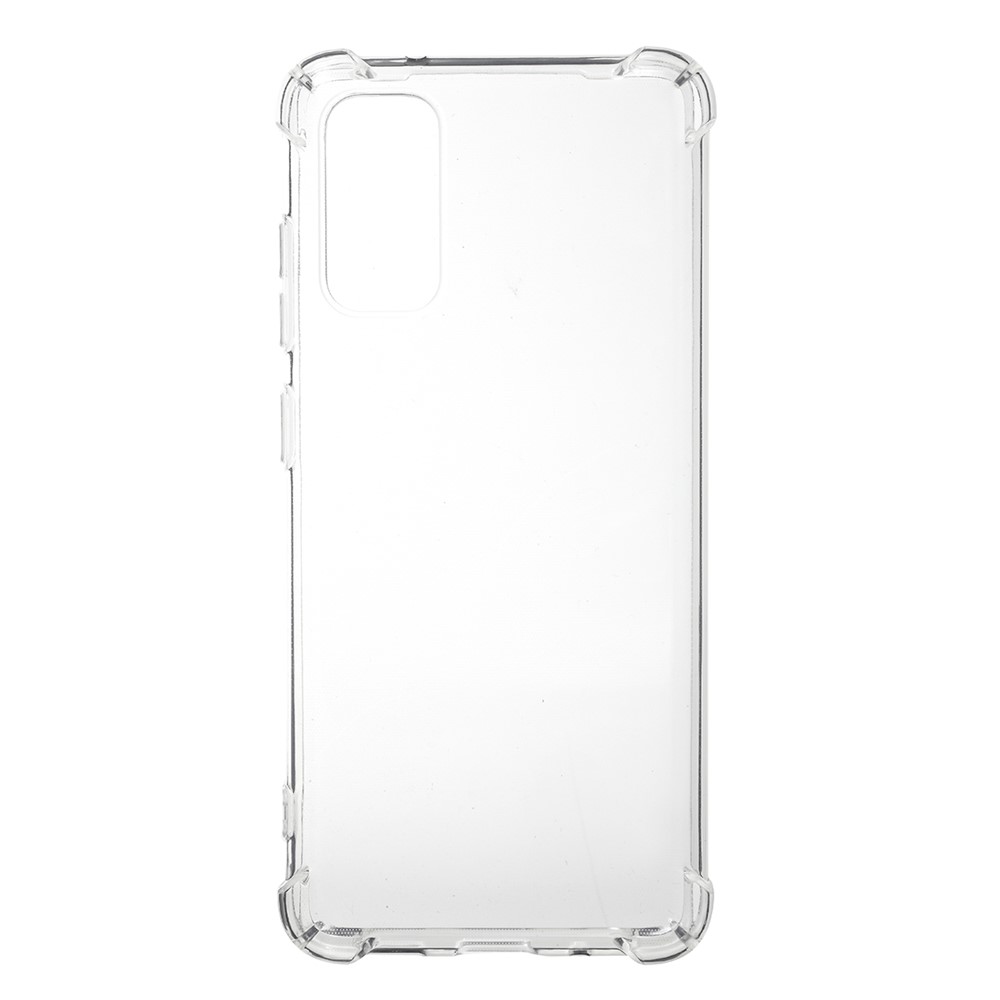 Shock Absorption Clear Phone Shell TPU Case for Samsung Galaxy S20 Plus-5