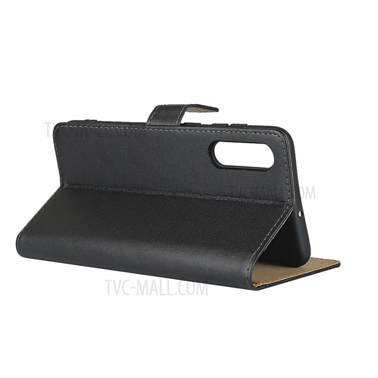 Genuine Leather Wallet Stand Phone Case for Samsung Galaxy A70s-5