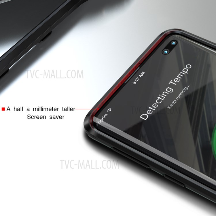 Drop-proof with Kickstand Metal Cell Phone Cover for Samsung Galaxy S10 Plus - Black-3