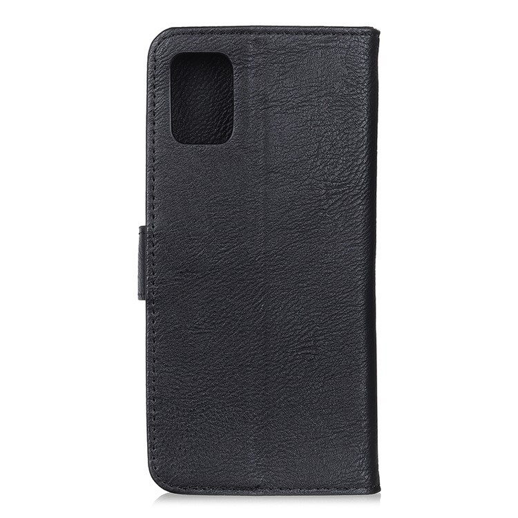 KHAZNEH Wallet Stand Leather Cell Phone Cover Casing for Samsung Galaxy S20 Plus / S20 Plus 5G - Black-3