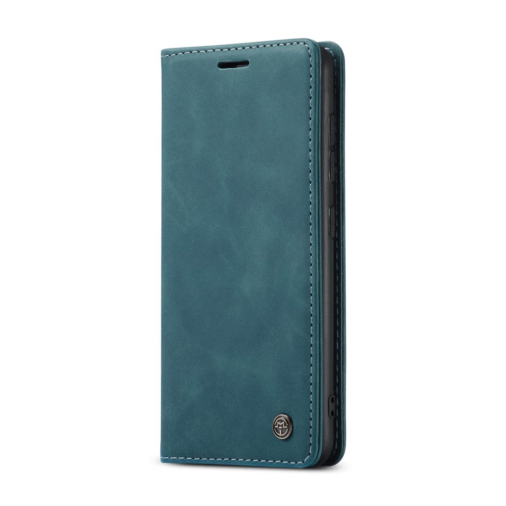 CASEME 013 Series Auto-absorbed Business Leather Wallet Stand Phone Case for Samsung Galaxy S20 Plus - Green-3