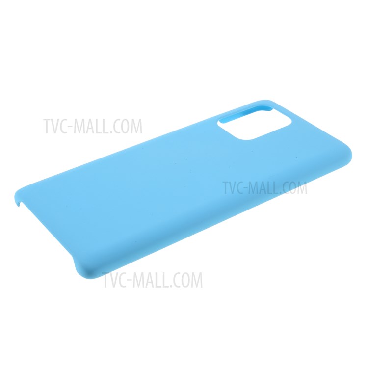 Rubberized Hard PC Case for Samsung Galaxy A91 / S10 Lite - Baby Blue-4