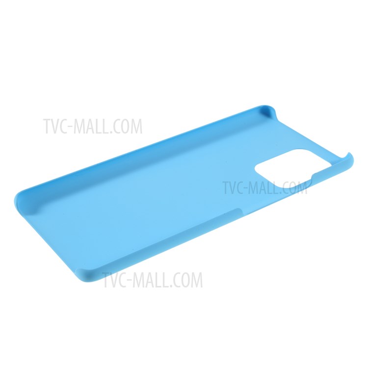 Rubberized Hard PC Case for Samsung Galaxy A91 / S10 Lite - Baby Blue-5