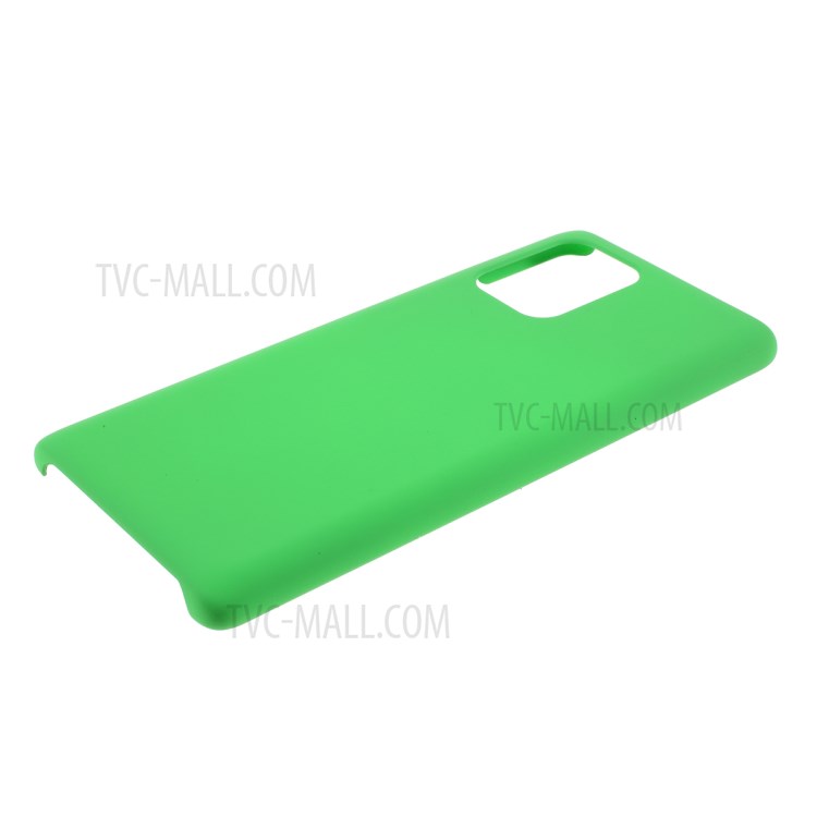 Caixa de PC Rígido Emborrachado Para Samsung Galaxy A91 / S10 Lite - Verde