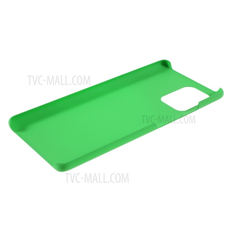 Rubberized Hard PC Case for Samsung Galaxy A91 / S10 Lite - Green-5
