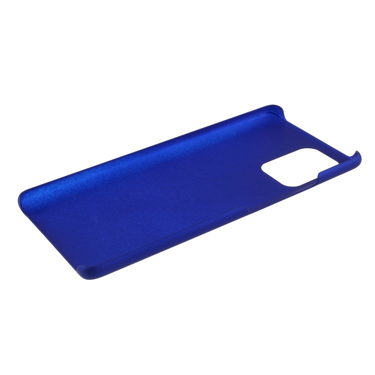 Rubberized Hard PC Case for Samsung Galaxy A91 / S10 Lite - Dark Blue-5