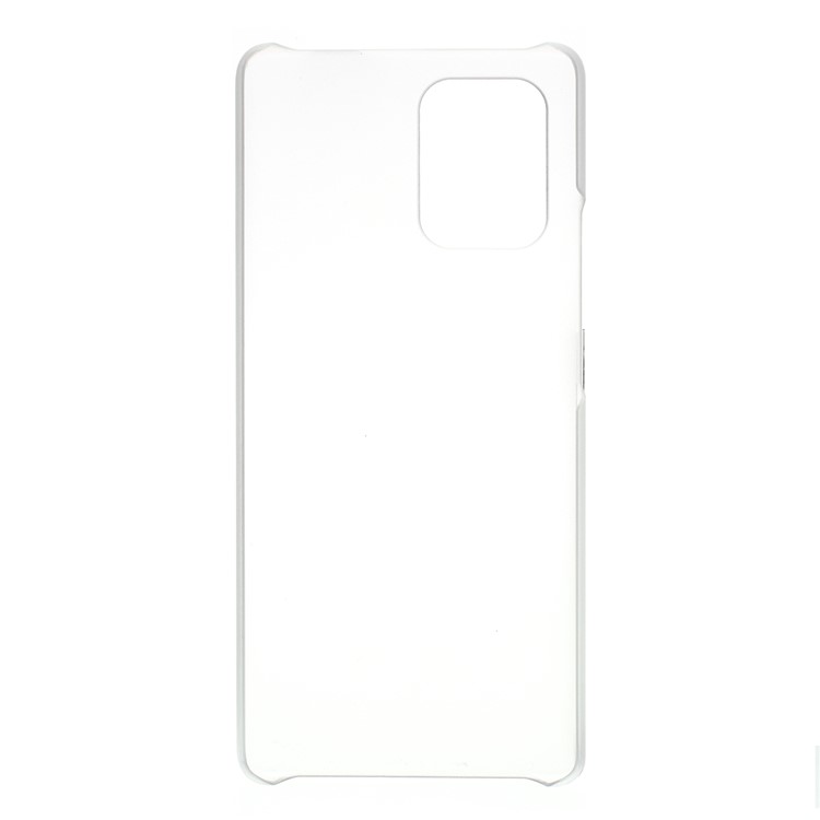 Rubberized Hard PC Case for Samsung Galaxy A91 / S10 Lite - Transparent-3