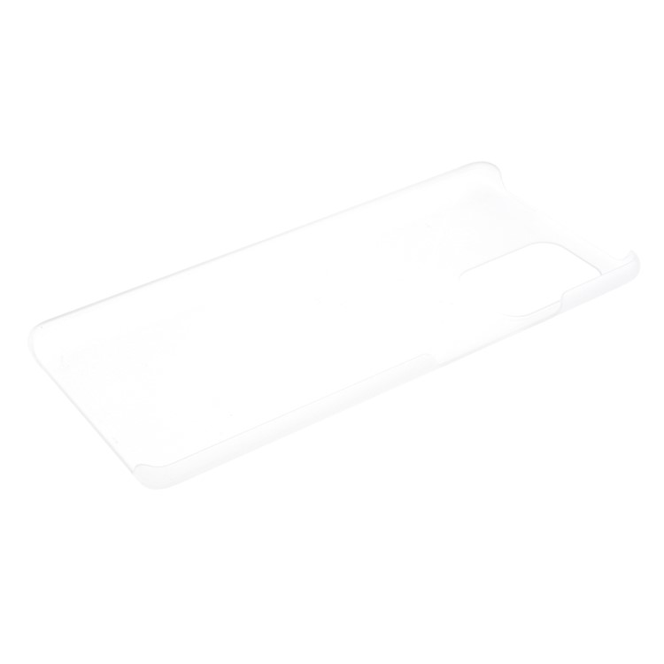 Rubberized Hard PC Case for Samsung Galaxy A91 / S10 Lite - Transparent-5