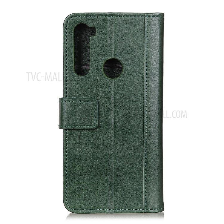 Wallet Leather Stand Case for Samsung Galaxy A21 - Green-9