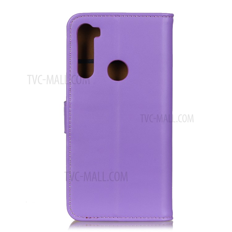 Wallet Leather Stand Case for Samsung Galaxy A21 - Purple-9