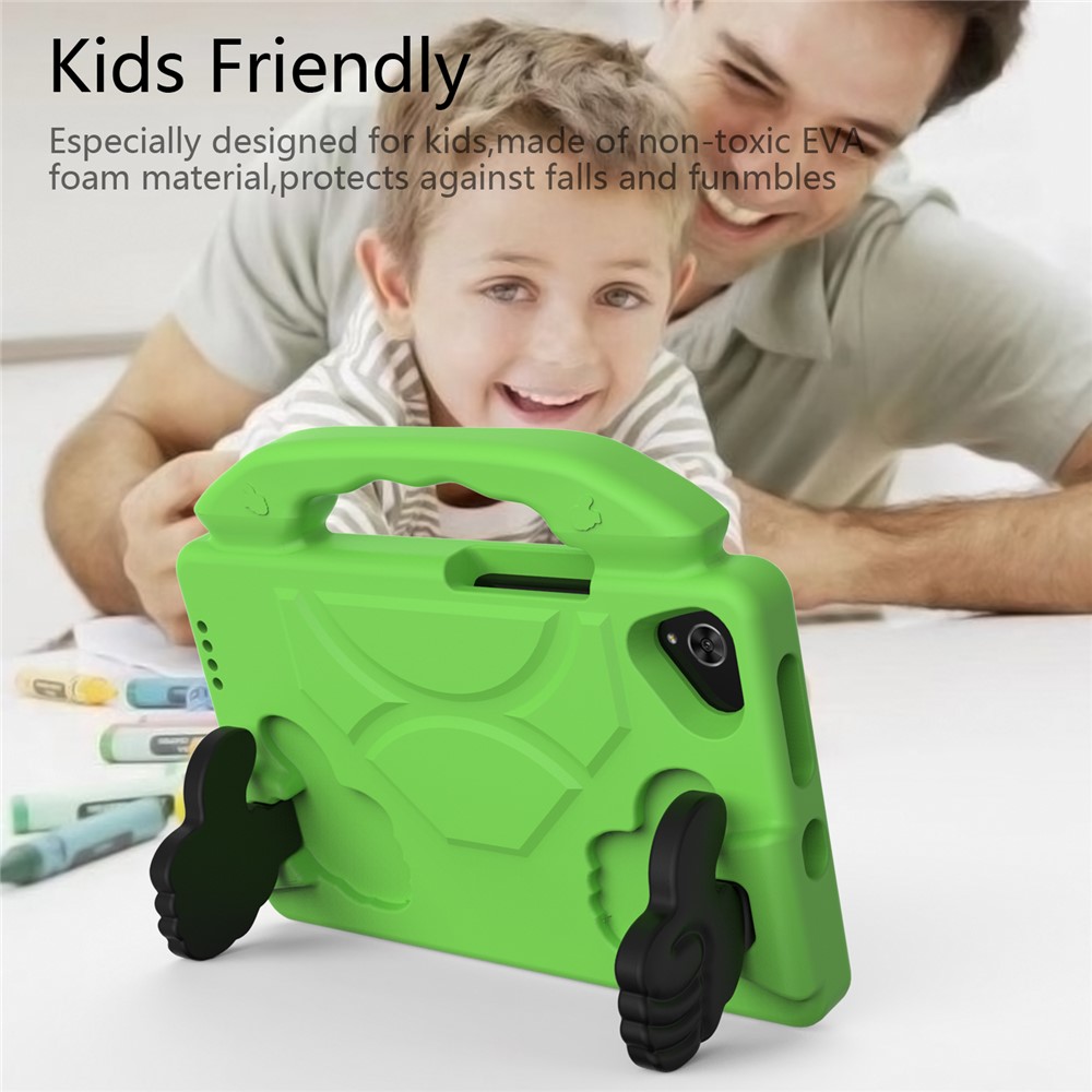 Shockproof Thumb Kickstand EVA Protective Case for Samsung Galaxy Tab A 8.0 Wi-Fi (2019) SM-T290/T295 - Green-6