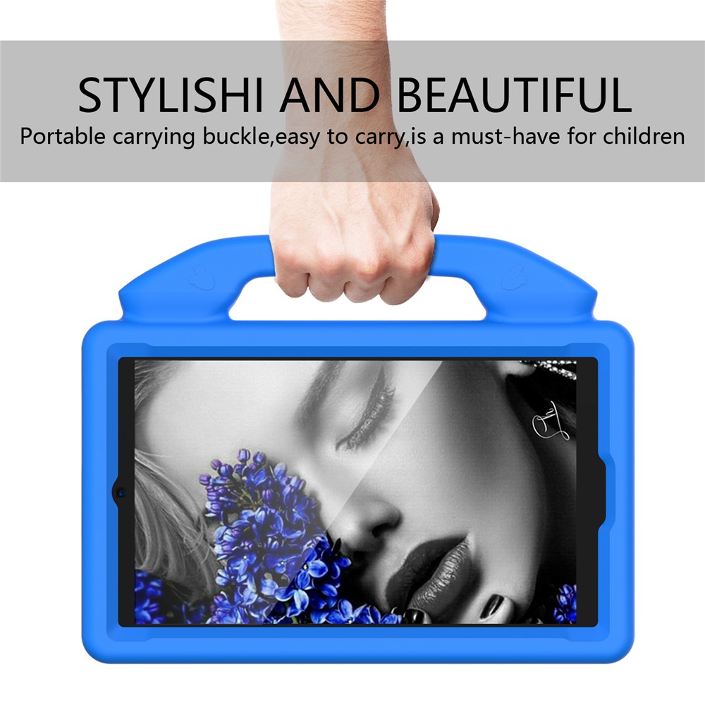 Shockproof Thumb Kickstand EVA Protective Case for Samsung Galaxy Tab A 8.0 Wi-Fi (2019) SM-T290/T295 - Blue-2