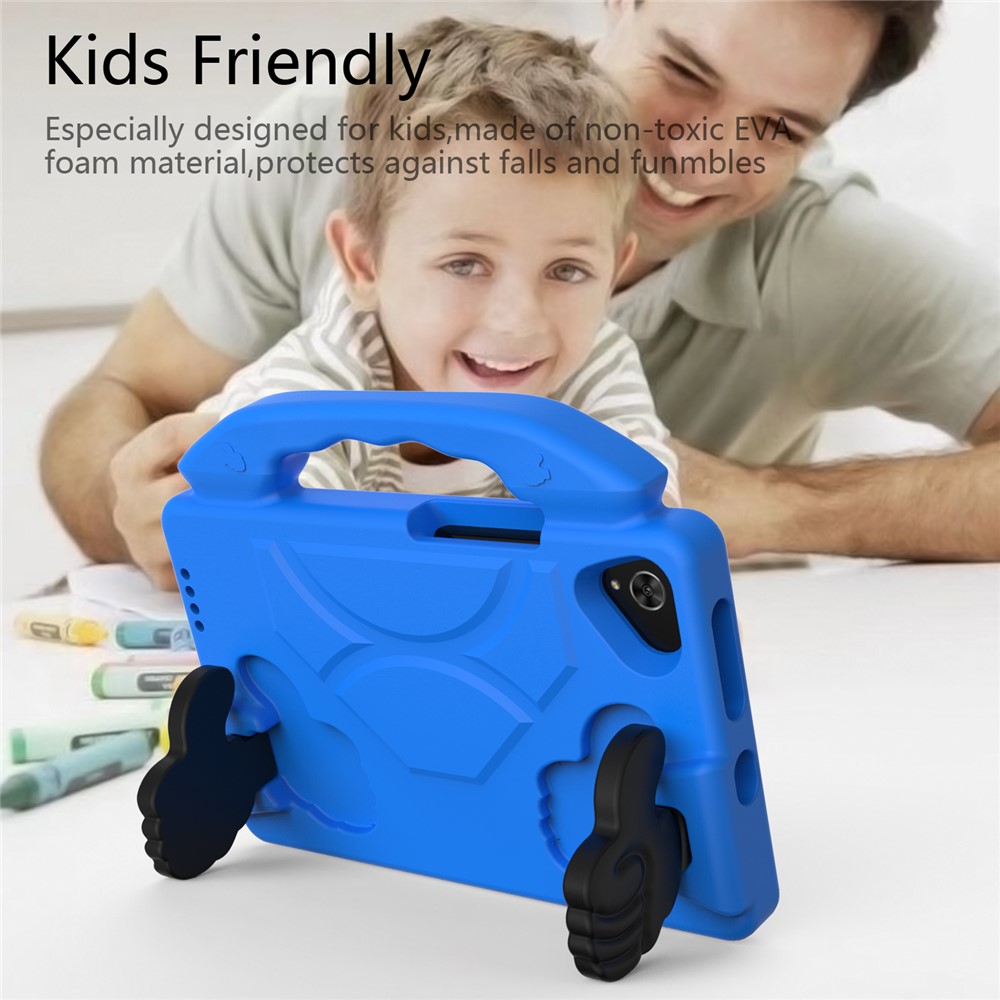 Shockproof Thumb Kickstand EVA Protective Case for Samsung Galaxy Tab A 8.0 Wi-Fi (2019) SM-T290/T295 - Blue-6