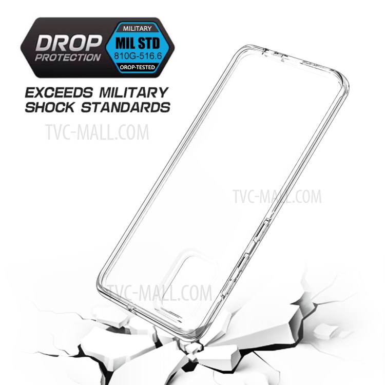 Transparent PC + TPU 2-in-1 Combo Mobile Phone Cover for Samsung Galaxy A71-4