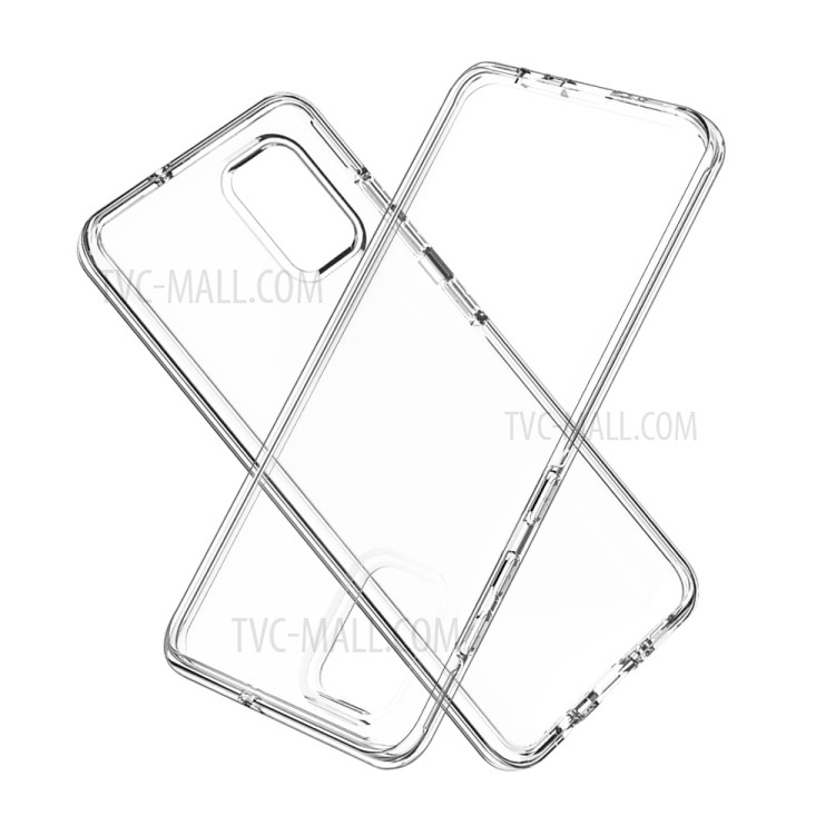 Transparent Front PC + Back TPU Protective Combo Phone Cover for Samsung Galaxy A51-6