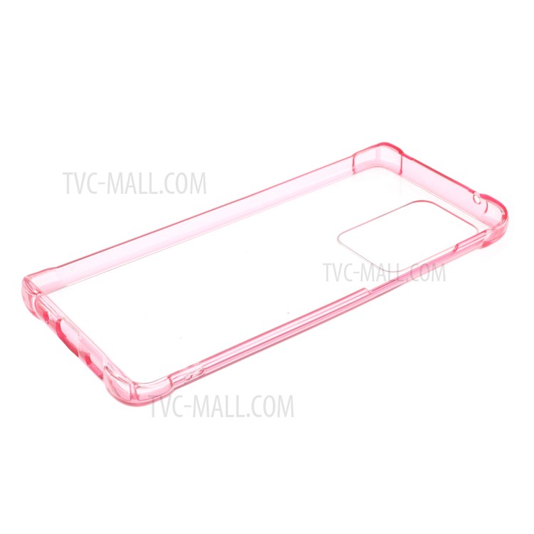 Drop-proof TPU + Acrylic Hybrid Mobile Cover for Samsung Galaxy S20 Ultra - Rose-5