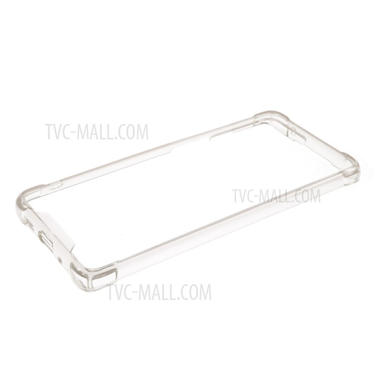 Drop-proof TPU + Acrylic Hybrid Mobile Cover for Samsung Galaxy S20 Ultra - Grey-4