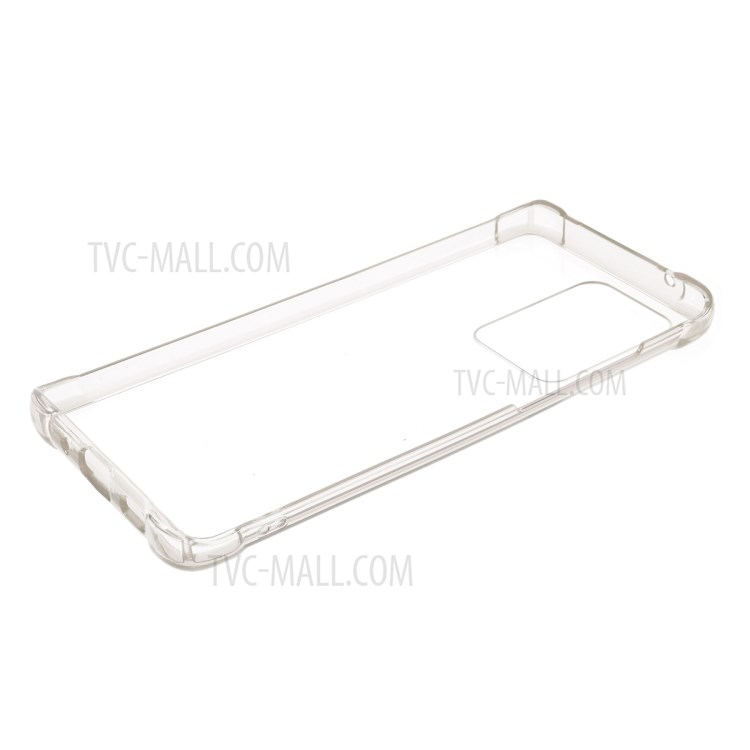 Drop-proof TPU + Acrylic Hybrid Mobile Cover for Samsung Galaxy S20 Ultra - Grey-5