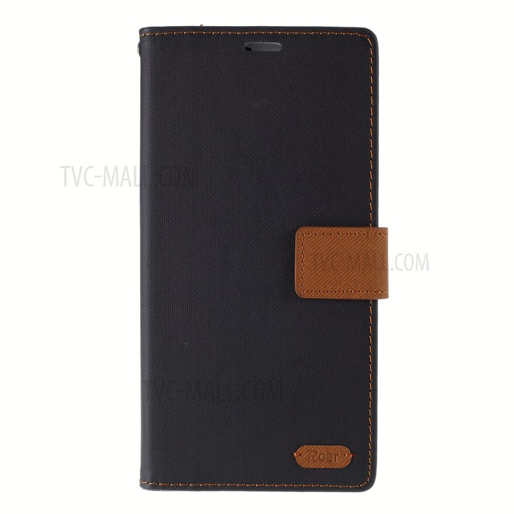 ROAR Twill Skin Leather Wallet Cover for Samsung Galaxy S20 Ultra - Black-9