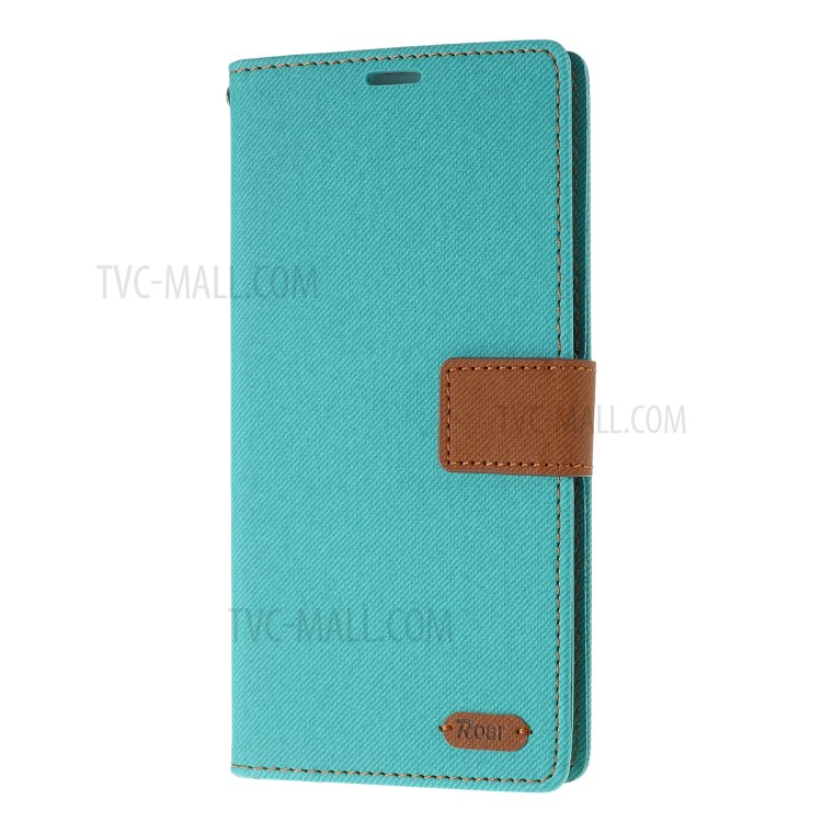 ROAR Twill Skin Leather Wallet Cover for Samsung Galaxy S20 Ultra - Green-2