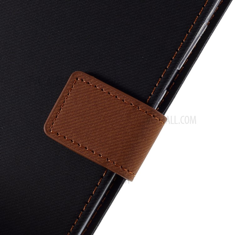 ROAR Twill Surface PU Leather Cover for Samsung Galaxy S20 Plus - Black-6