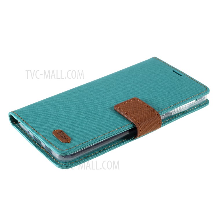 ROAR Twill Surface PU Leather Cover for Samsung Galaxy S20 Plus - Green-4