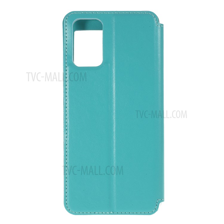 ROAR Noble View Window Leather Cell Phone Case with Stand for Samsung Galaxy S20 Plus - Blue-3
