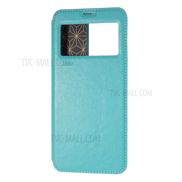ROAR Noble View Window Stand Leather Cell Phone Cover for Samsung Galaxy S20 Ultra - Blue-2