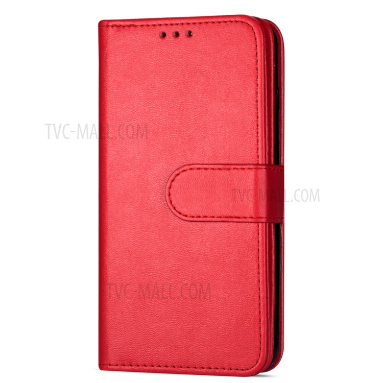 For Samsung Galaxy S20 Detachable 2-in-1 PU Leather Phone Case with 9 Card Slots - Red-2