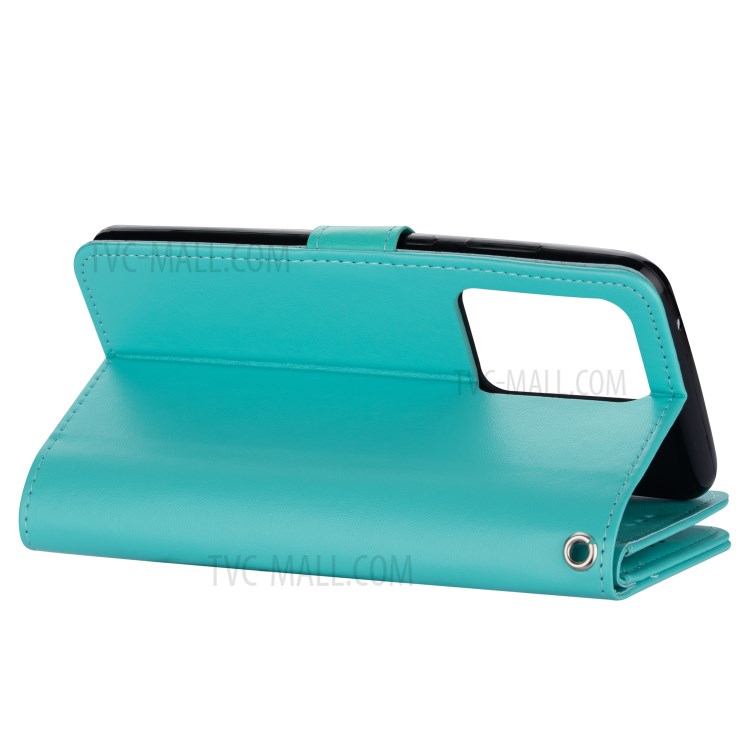 For Samsung Galaxy S20 Ultra Detachable 2-in-1 PU Leather Phone Case with 9 Card Slots - Blue-8