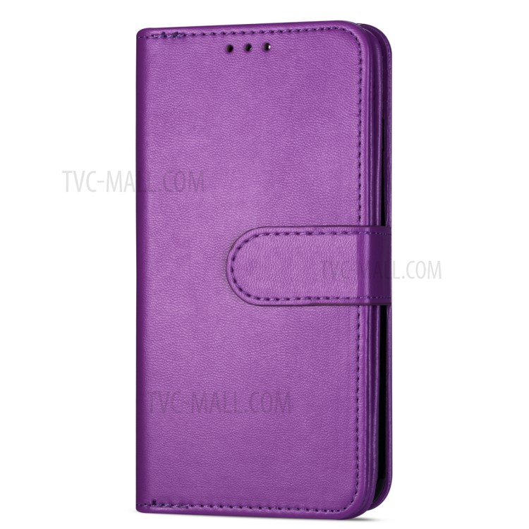 For Samsung Galaxy S20 Ultra Detachable 2-in-1 PU Leather Phone Case with 9 Card Slots - Purple-2