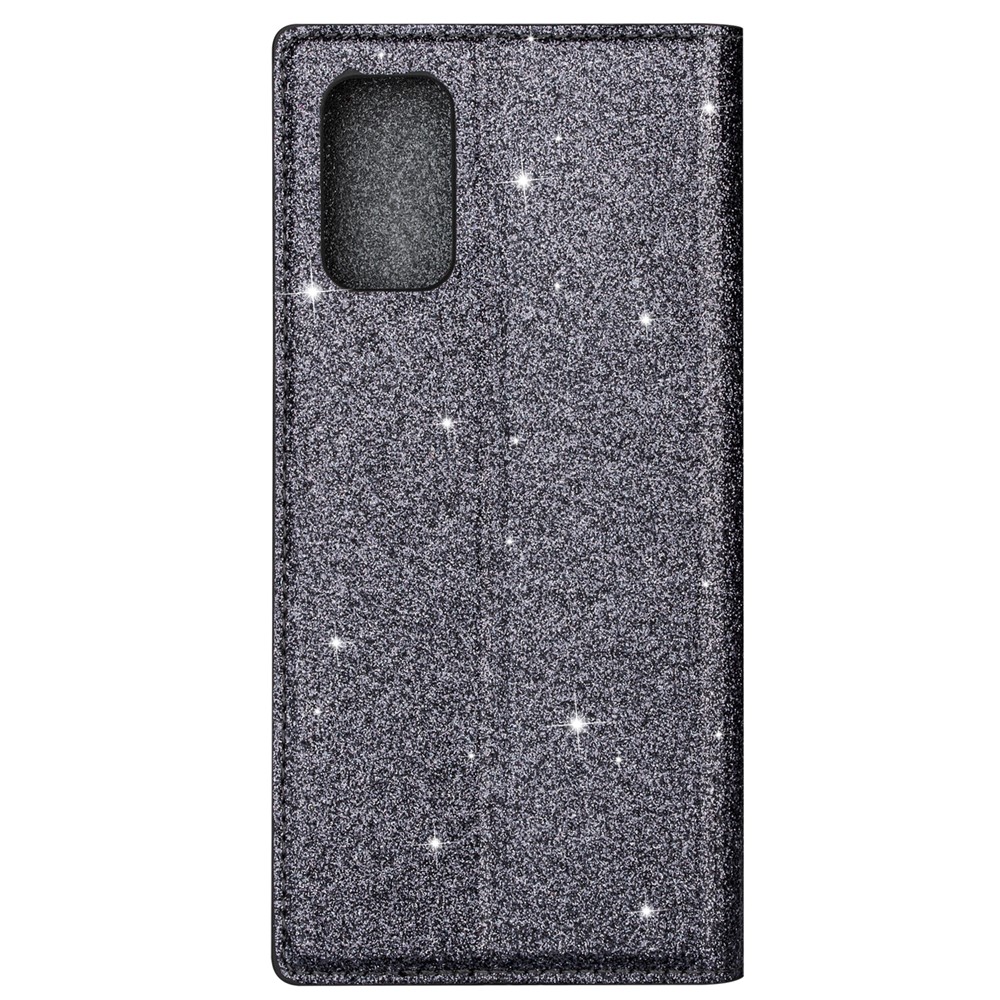 Flash Powder Auto-absorbido de Cuero Con Cáscara Para Samsung Galaxy S20 4G/S20 5G - Gris-7