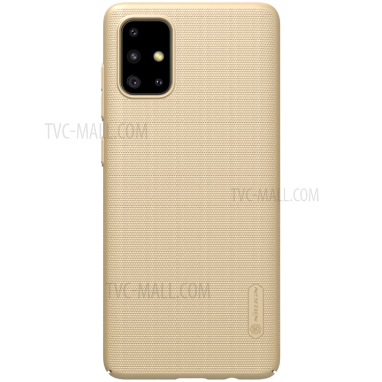 NILLKIN Matte Surface PC Mobile Cover for Samsung Galaxy A71 - Gold