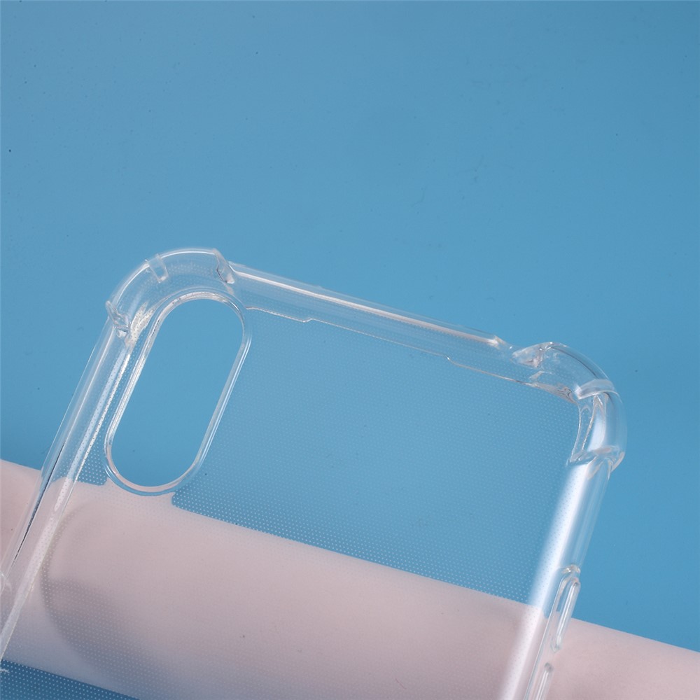 Clear TPU TPU Soft Tele de Gota Para Samsung Galaxy A01-2